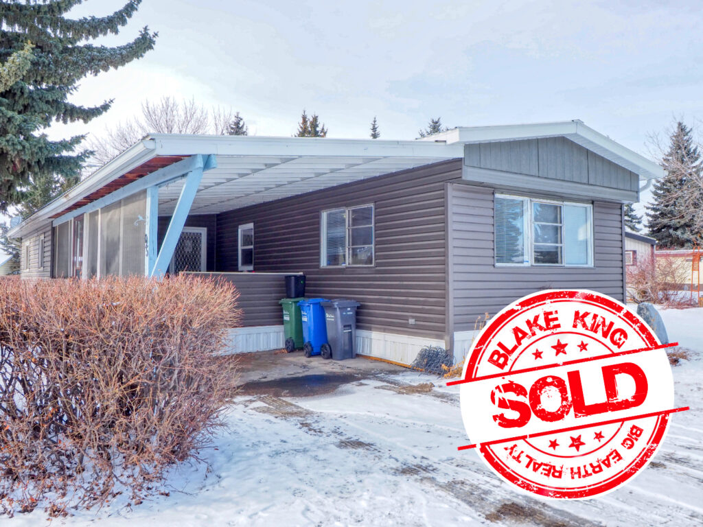 SOLD 3 Bedroom Mobile Home For Sale, Red Deer, Ab • RED DEER REAL
