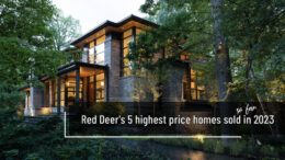 Red Deer's highest price homes sold