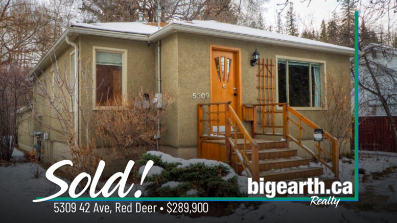 5309 42 Ave Red Deer sold