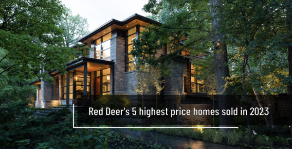 red deer's highest priced homes