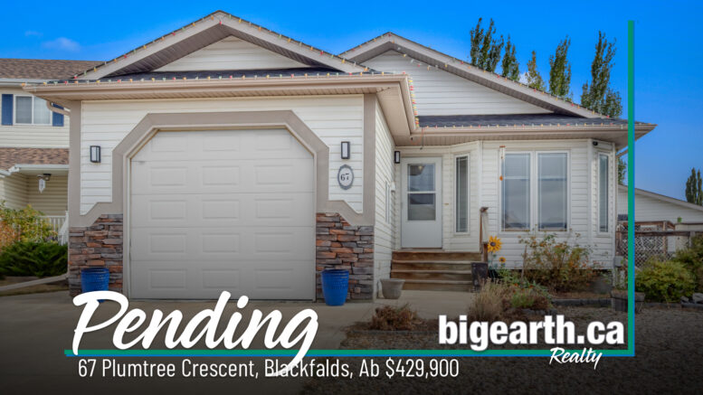 67 Plumtree - selling your home in Blackfalds