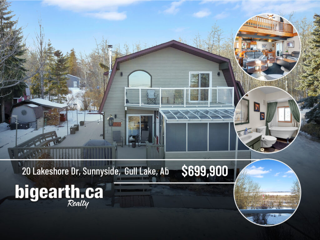 Gull Lake waterfront home